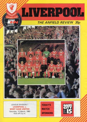 Match programme